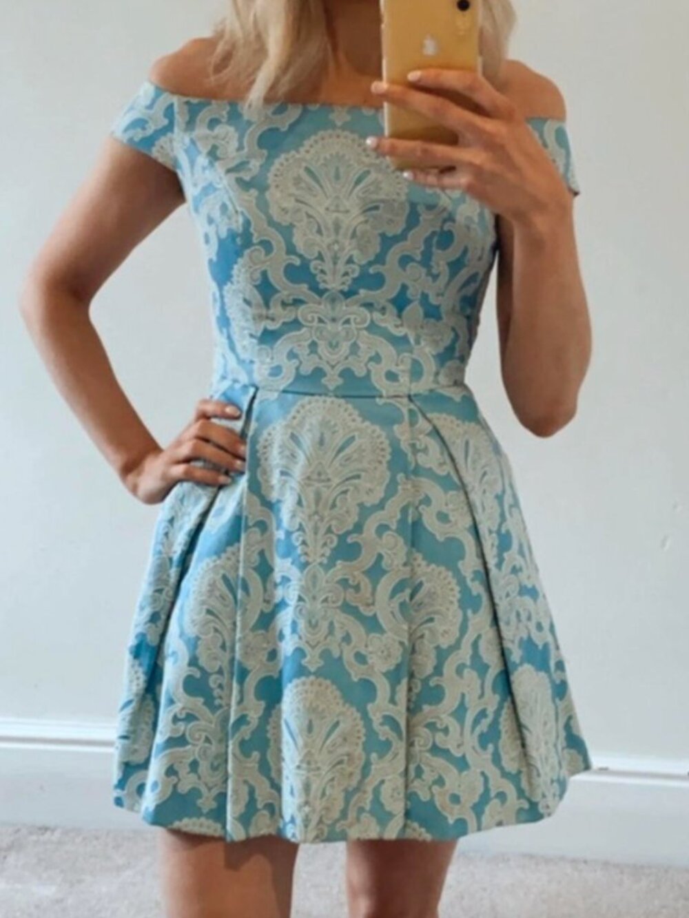 Topshop Boutique Baroque Dress